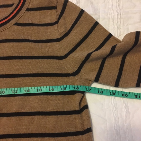 J. Crew Striped Merino Wool Sweater - Picture 4 of 5